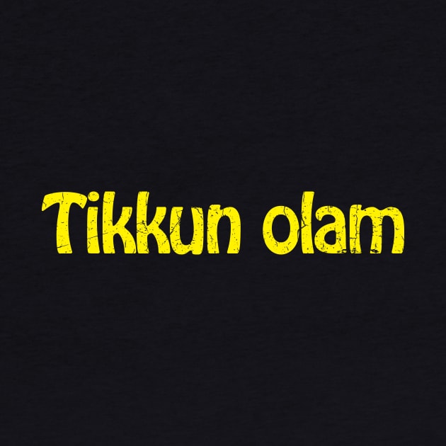 Tikkun olam by TheAllGoodCompany